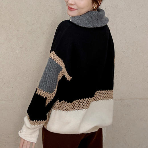 【特价不退换】良木礼羊绒半拉链上衣（Q2591612） 商品图1