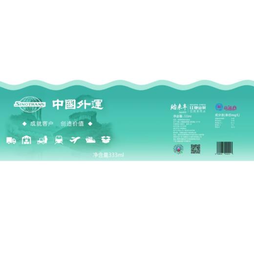 中国外运定制水 会议招待用水 展会用水 333ml*24瓶/箱  运费自理  可自提 商品图1