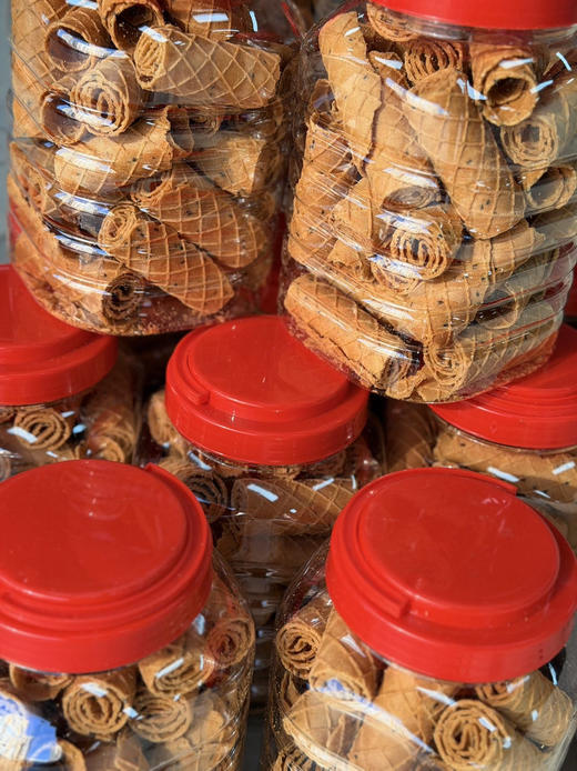 诸暨老式手工蛋卷  带着鸡蛋的焦香，咬一口嘎嘣脆，酥到掉渣！ 商品图5