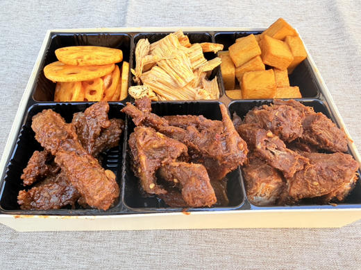 【荤素六拼】鸭脖+鸭翅+鸭锁骨+腐竹+莲藕+鱼豆腐 商品图5