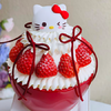 HelloKitty草莓碗蛋糕4英寸 商品缩略图0