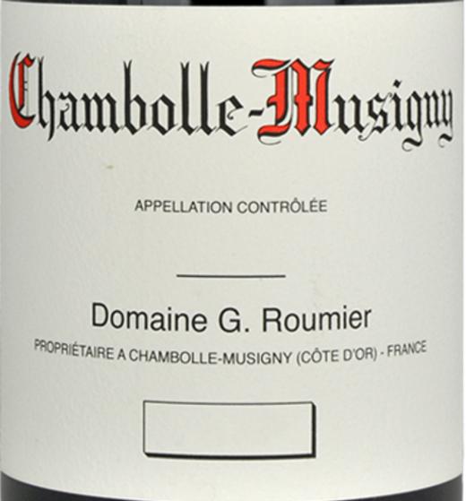Domaine Georges & Christophe Roumier Chambolle-Musigny卢米酒庄香波慕西尼红葡萄酒2017 商品图0