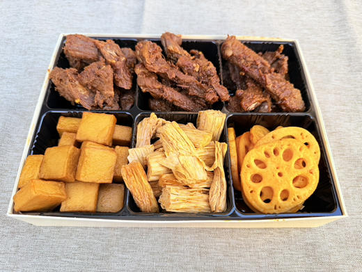 【荤素六拼】鸭脖+鸭翅+鸭锁骨+腐竹+莲藕+鱼豆腐 商品图2