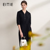 EITIE爱特爱法式优雅设计感复古通勤风V领气质连体裤2026春季新款A2612101 商品缩略图0