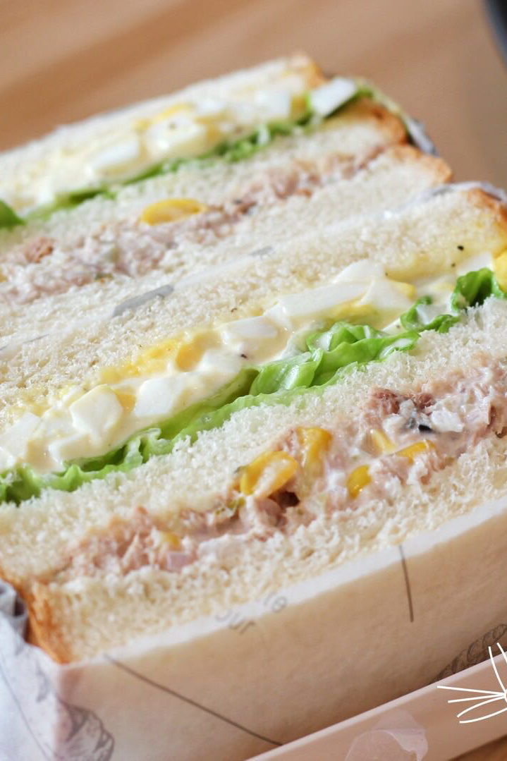 金枪鱼鸡蛋三明治