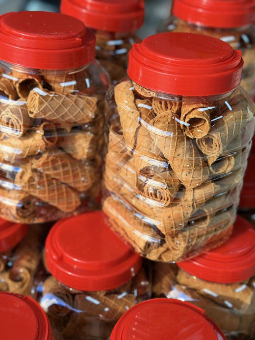 诸暨老式手工蛋卷  带着鸡蛋的焦香，咬一口嘎嘣脆，酥到掉渣！ 商品图4