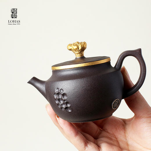 陆宝陶瓷新年茶具礼盒套装紫泥陶衣送领导长辈送客户泡茶共潮生茶礼紫泥色-YHD 商品图3