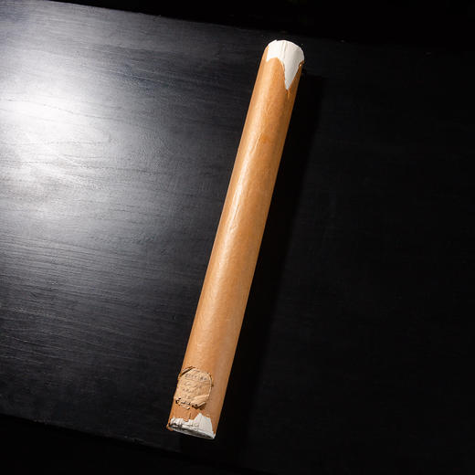 60-70年代上海朵云轩精制木版水印四尺全长大画笺(竹石，色标:花青) 商品图0