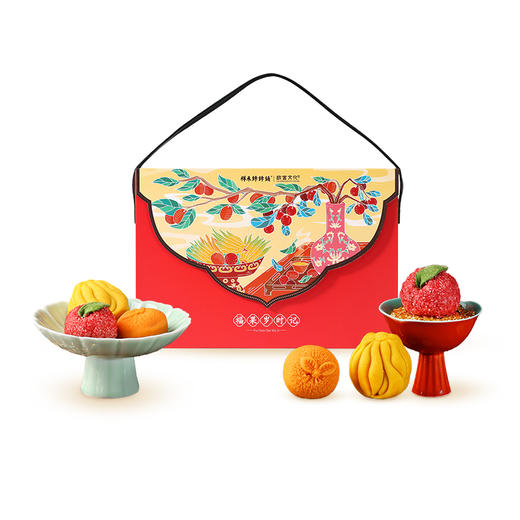 祥禾饽饽铺2026年年货礼盒 福果岁时记232克 商品图6