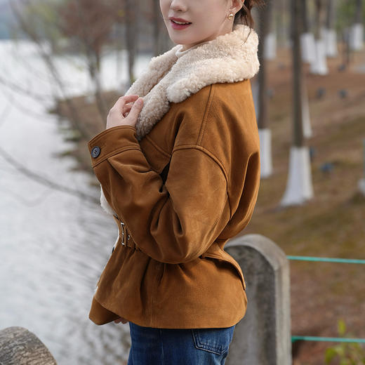 【预售7天】良木礼羊皮鹅绒服（0304） 商品图2