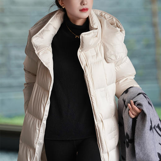 【预售7天】良木礼连帽鹅绒服（3182） 商品图1