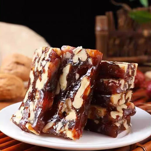 【分仓直发包邮】天生好果臻品核桃糕600g（黑芝麻芡实核桃糕+红枣桂圆核桃糕+血糯米核桃糕） 商品图2