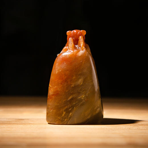 寿山石老料手雕“金蝉”闲章 商品图5