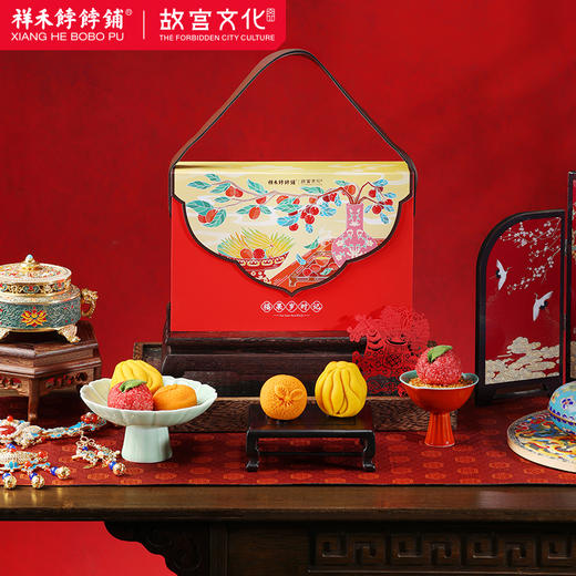 祥禾饽饽铺2026年年货礼盒 福果岁时记232克 商品图0