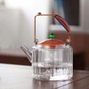 新品晋芳电陶炉茶炉家用智能烧水炉1500瓦静音电炉围炉煮茶器套装小芳精灵X7(元墨方棋)+透明色玻璃壶 商品缩略图4