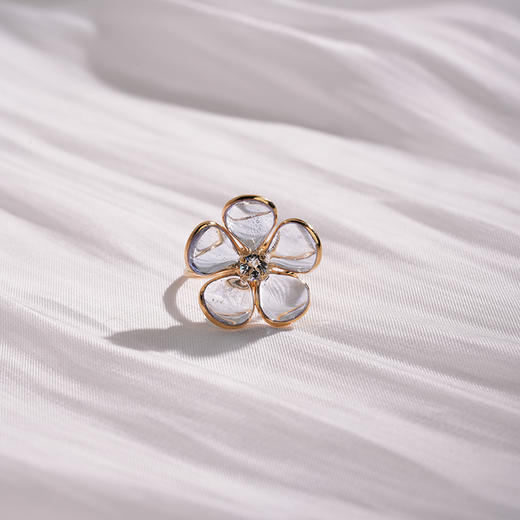 北京仓｜Gripoix Paris-Delicate-多色 花朵 戒指［法国设计师］ 商品图10