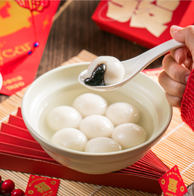 黑芝麻汤圆(10粒)