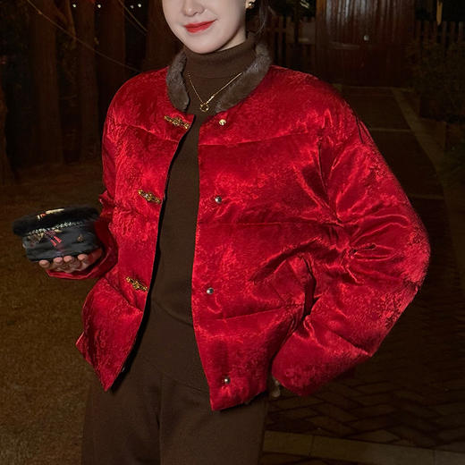 【预售7天】良木礼水貂羽绒服（3772） 商品图3