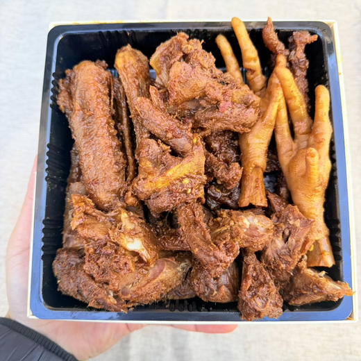 【卤肉五拼】鸭脖+鸭锁骨+鸭翅+鸡爪 商品图1