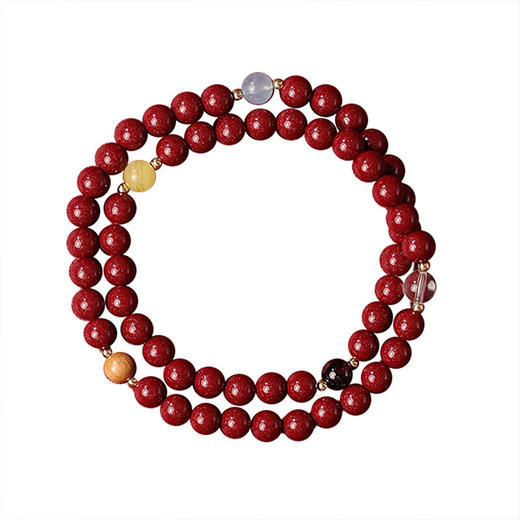 正安优选·五行多宝朱砂手串 26克 商品图5