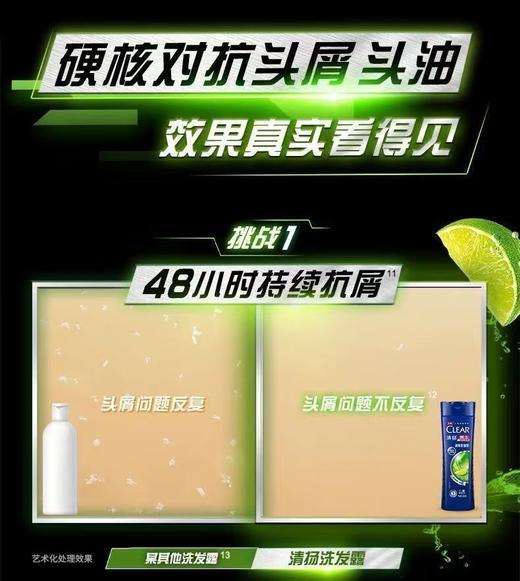 清扬控油去屑500g洗发乳【FY】 商品图2