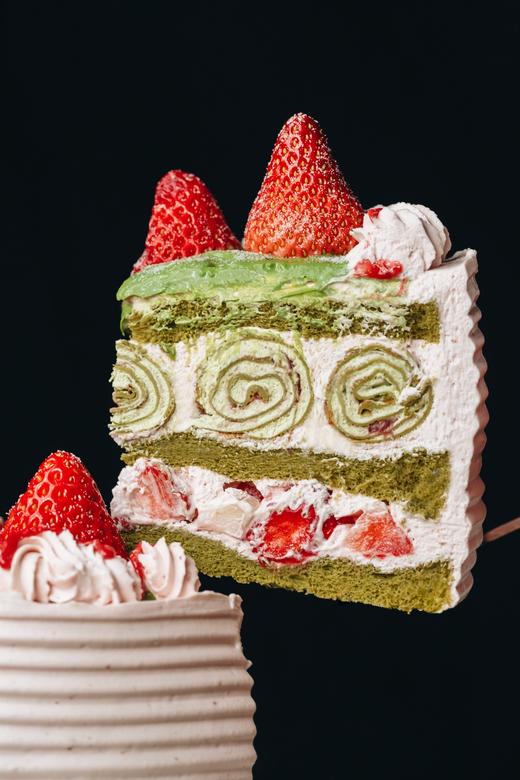抹茶草莓可丽卷蛋糕 商品图2