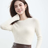 VogoPetite 100%山羊绒 圆领打底显瘦针织衫 BP141F1109 商品缩略图2