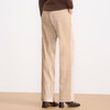 EITIE爱特爱气质燕麦色高腰显瘦休闲裤雪尼尔直筒裤冬季新款D2505909 商品缩略图4