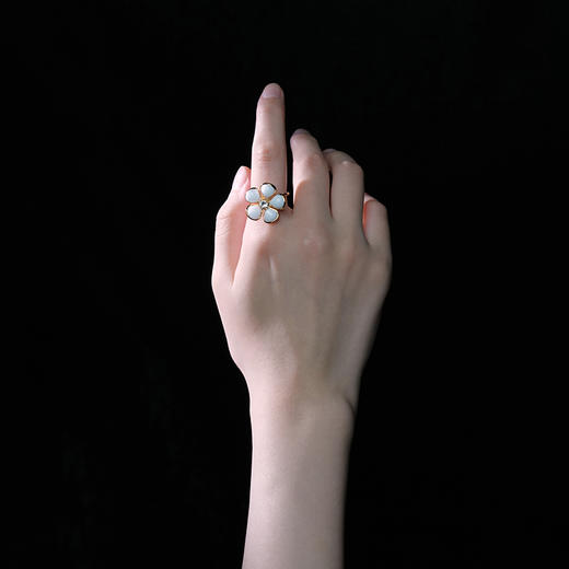 北京仓｜Gripoix Paris-Delicate-多色 花朵 戒指［法国设计师］ 商品图2