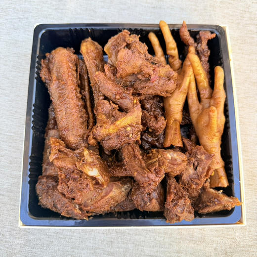 【卤肉五拼】鸭脖+鸭锁骨+鸭翅+鸡爪 商品图0