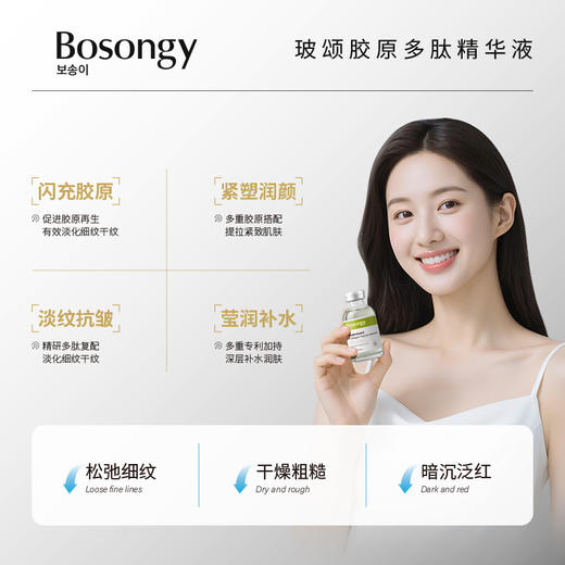 BOSONGY 玻颂 胶原多肽水光精华液 30ml 商品图2