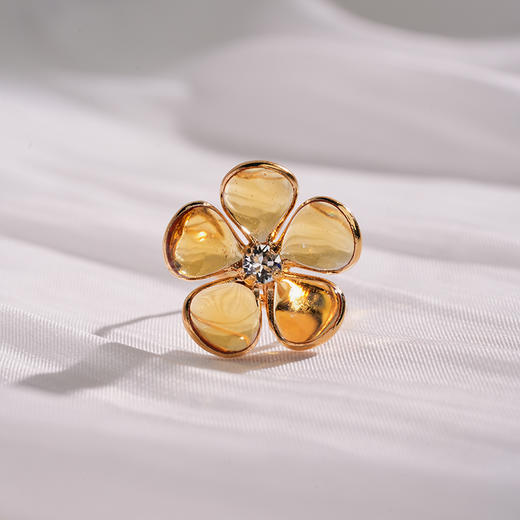 北京仓｜Gripoix Paris-Delicate-多色 花朵 戒指［法国设计师］ 商品图8