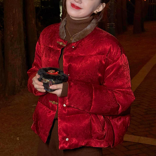 【预售7天】良木礼水貂羽绒服（3772） 商品图1