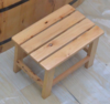 浴室凳 泡澡换鞋凳 防腐防水 香柏木长凳 商品缩略图1