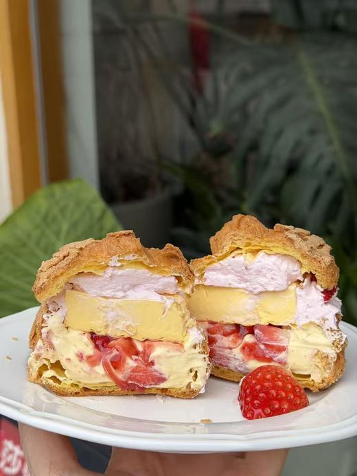 草莓烤布蕾泡芙 商品图1