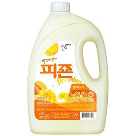 碧珍柔顺剂黄色芳香2.5L피죤 섬유유연제 엘로미모사