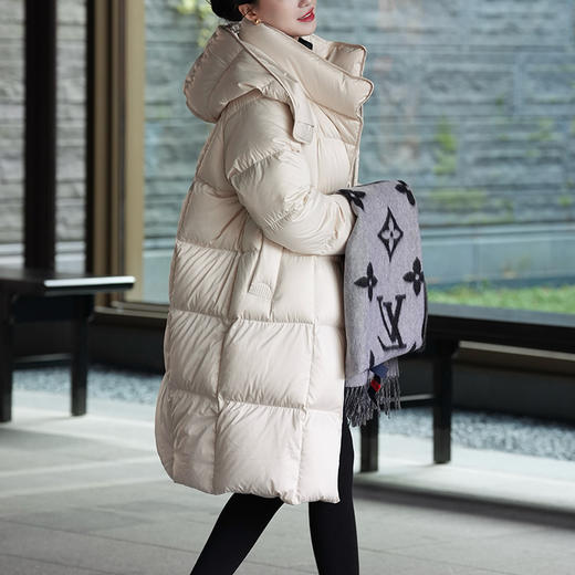 【预售7天】良木礼连帽鹅绒服（3182） 商品图3