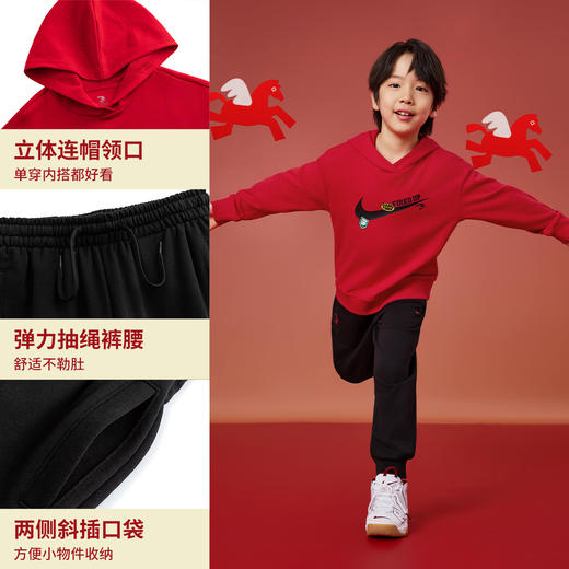 NIKE 3BRAND 春 大童小童 连帽卫衣/长裤 RWN-PH-1849 商品图4