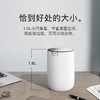 EKO台面桶 高颜值翻盖桌面垃圾桶1.5L/个 雪域 商品缩略图3