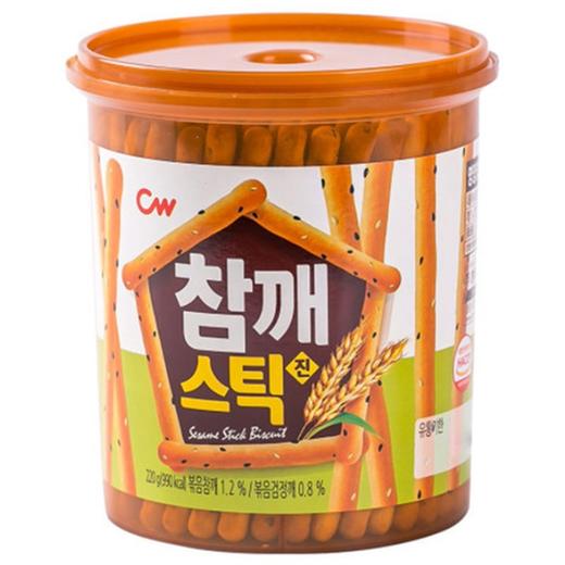 青佑芝麻饼干棒220g청우 참깨스틱 商品图0