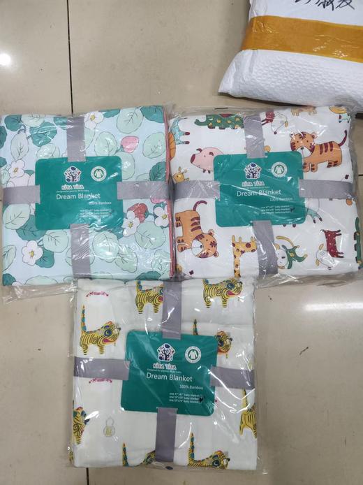 竹纤维四层竹棉卡通印花被1515 商品图5