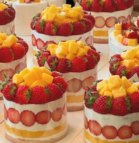 芒莓满溢 l 草莓芒果蛋糕