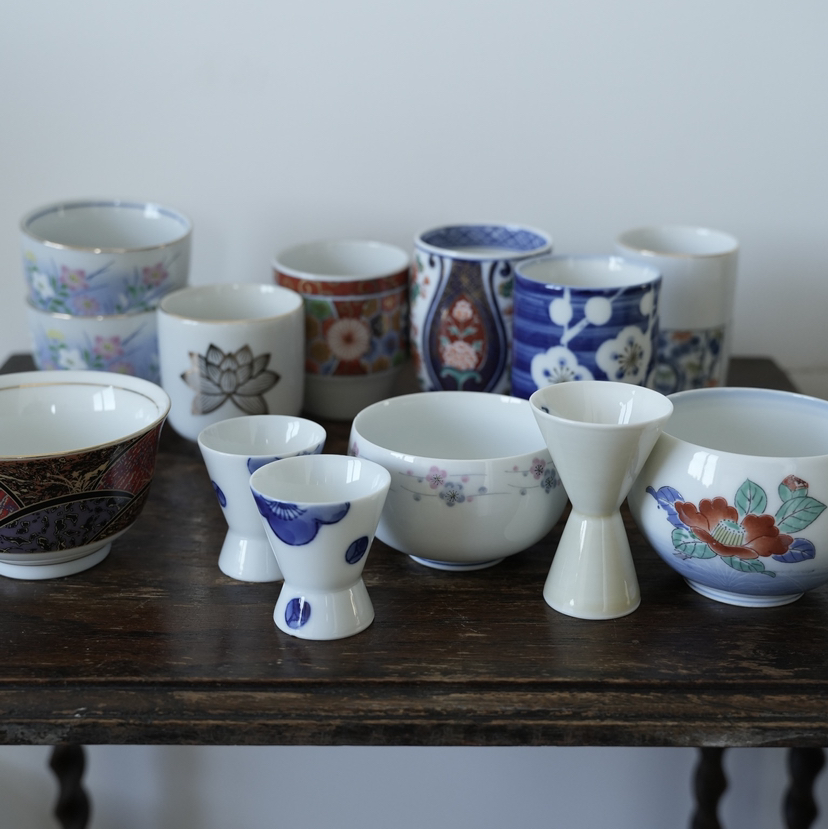 日本中古茶杯 X1464