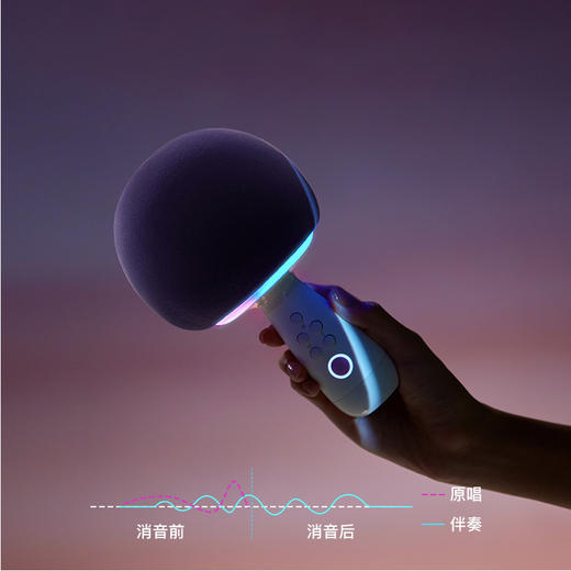 唱吧小巨蛋G2504B星球麦克风 商品图2