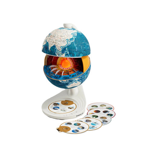 W-KXGT-科学罐头-地心探索科普地球仪 商品图0