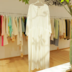 【抖音专属】新中式连衣裙（25707236-山矾）