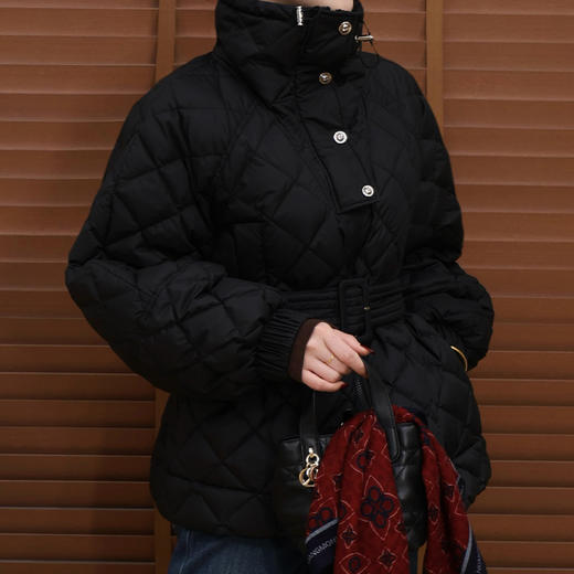 【预售7天】良木礼立领鹅绒服（腰带)（0301） 商品图2