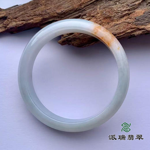 派瑞翡翠 翡翠手镯 糯种 红翡 商品图2