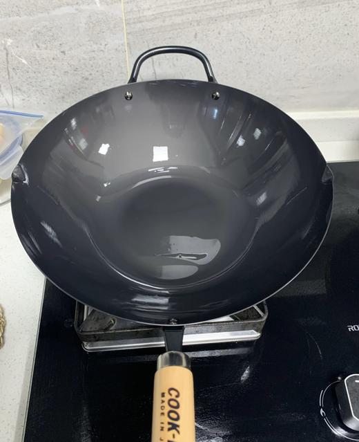 日本原装进口COOK-PAL吉川炒锅熟铁无涂层纯铁锅 商品图1