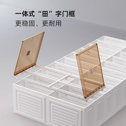 蚂蚁盒子鞋柜鞋盒 收纳盒 2列6门 商品图2